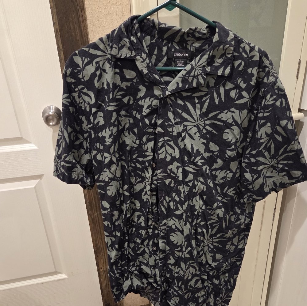 Floral Button-Up Shirt